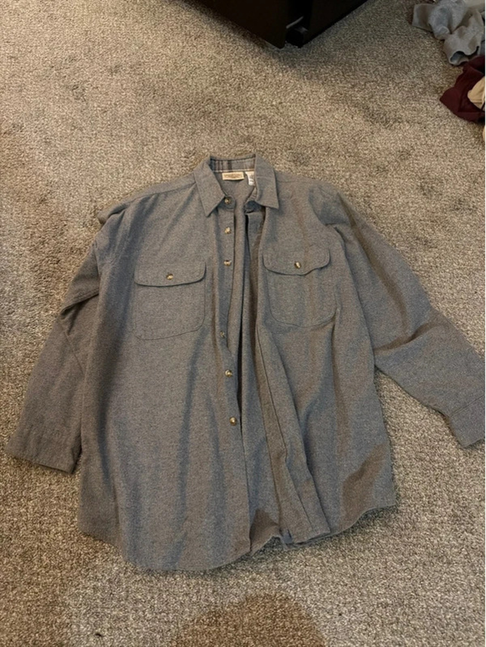 Vintage large MFine Sons button shirt